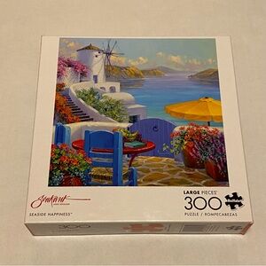Buffalo Games Seaside Happiness 300 Piece Jigsaw Puzzle